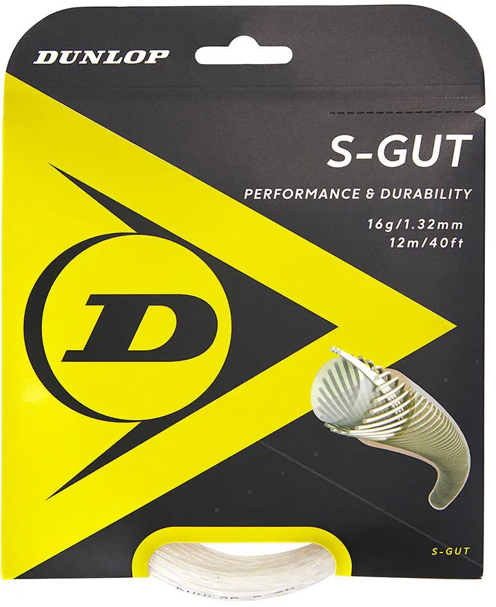 Dunlop S-Gut (12 m) - white