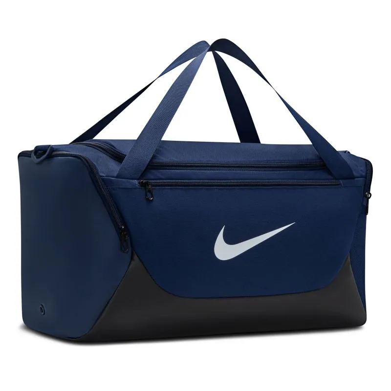 Nike Brasilia Training Duffel Small - midnight navy/black/white