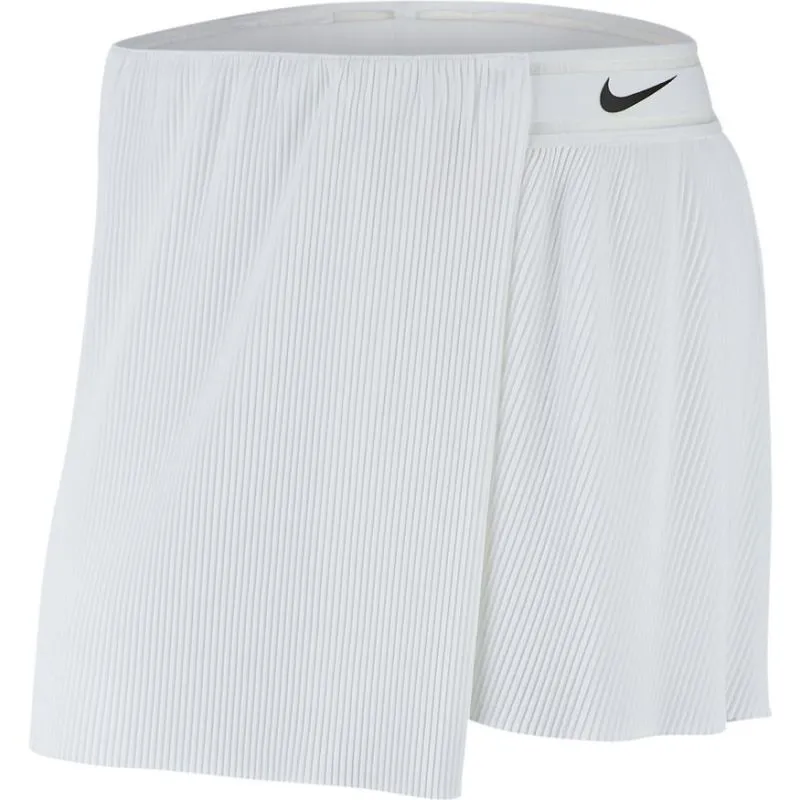 Nike Court Slam Victory Women's Tennis Skirt - white/black