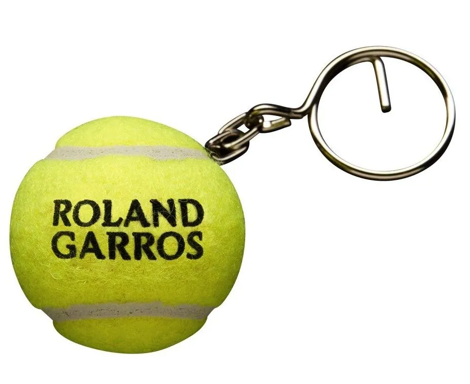 wilson-tennis-ball-keychain-roland-garros-tournament-yellow-1 Wilson Tennis Ball Keychain Roland Garros Tournament - yellow
