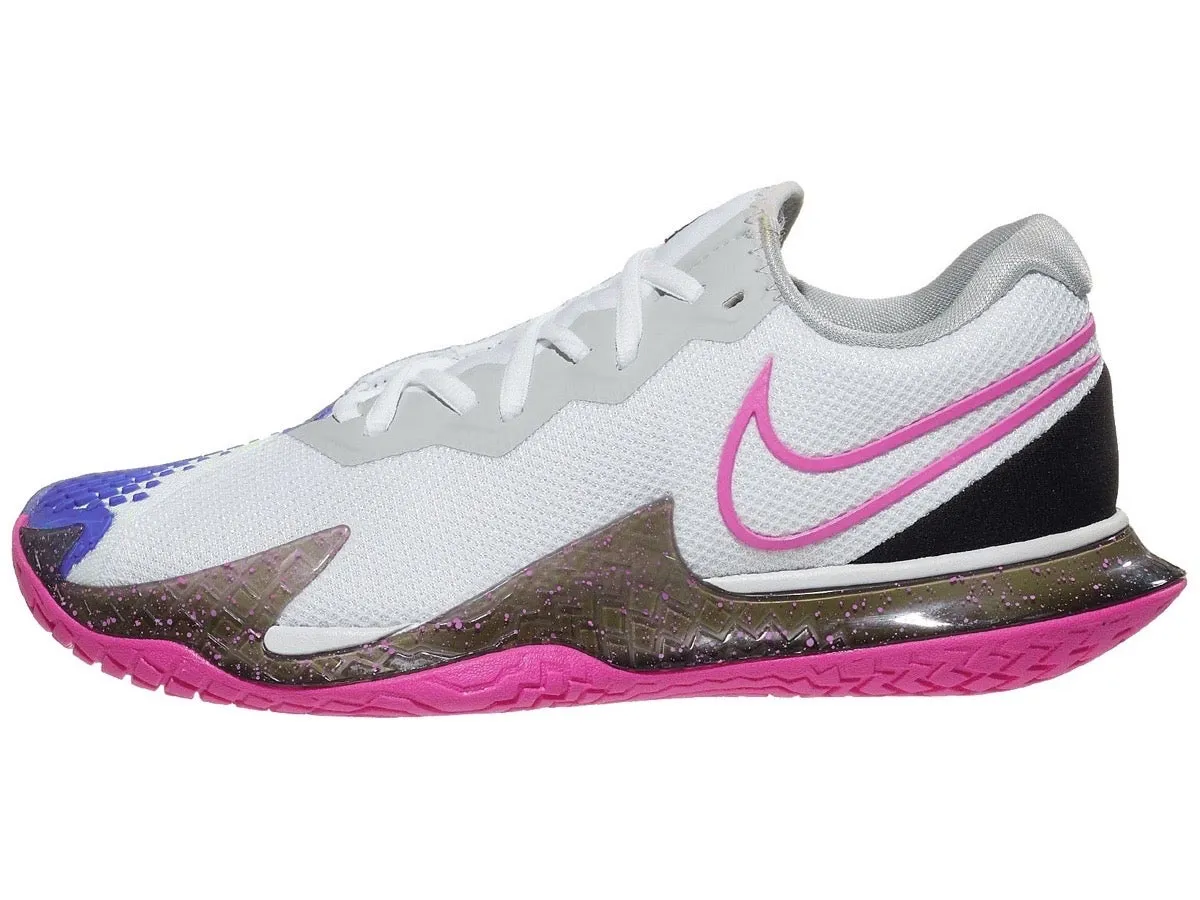 Nike W Air Zoom Vapor Cage 4 - white/laser fuchsia/sapphire