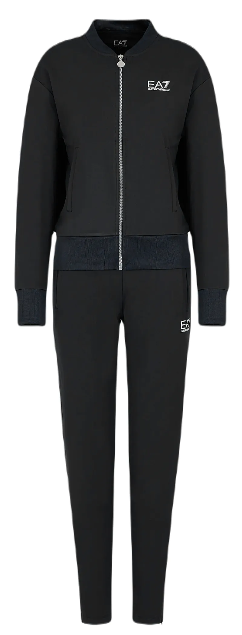 EA7 Woman Jersey Tracksuit - black EA7 Woman Jersey Tracksuit - black