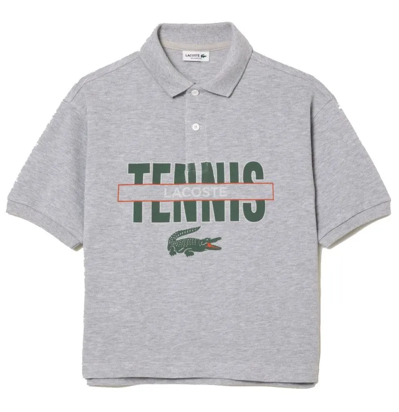 PJ1267_CCA_24 Lacoste Cotton Pique Print - grey