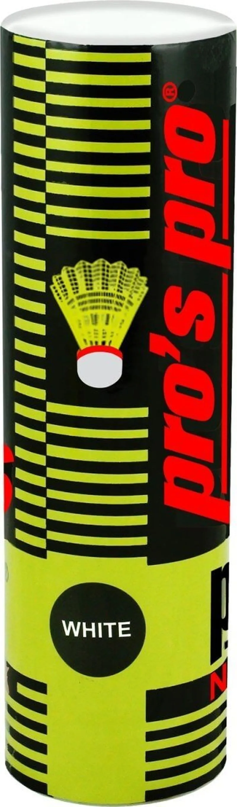 lotki-white Pro's Pro Nylon Shuttlecock - white