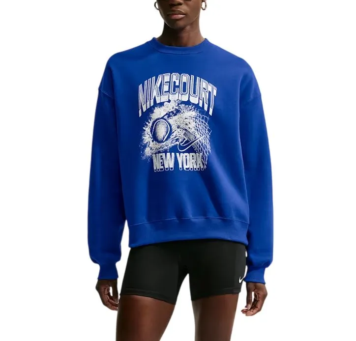 Nike Studio Fleece Medium Weight Crew - old royal/old royal/white