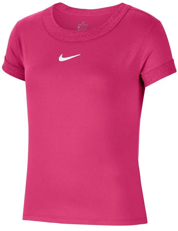 nike-court-g-dry-top-ss-vivid-pink-white-1 Nike Court G Dry Top SS - vivid pink/white