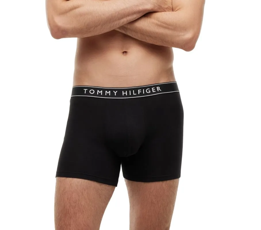 Tommy Hilfiger Stretch Cotton Trunks 3P - black/black/black