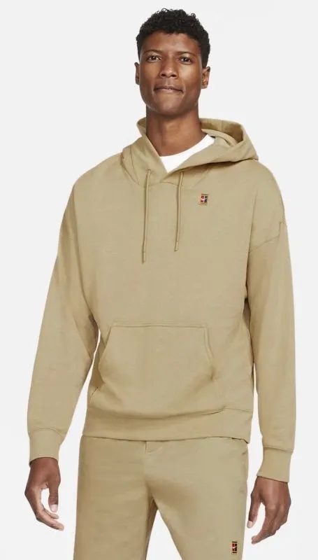 Nike Court Fleece Hoodie Heritage - parachute beige