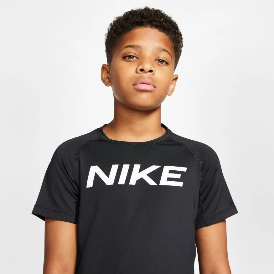 nike-pro-ss-fttd-top-black-white-5 Nike Pro SS FTTD Top - black/white