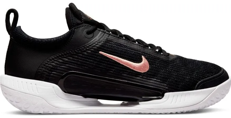 Nike Zoom Court NXT W - black/metalic red bronze/white