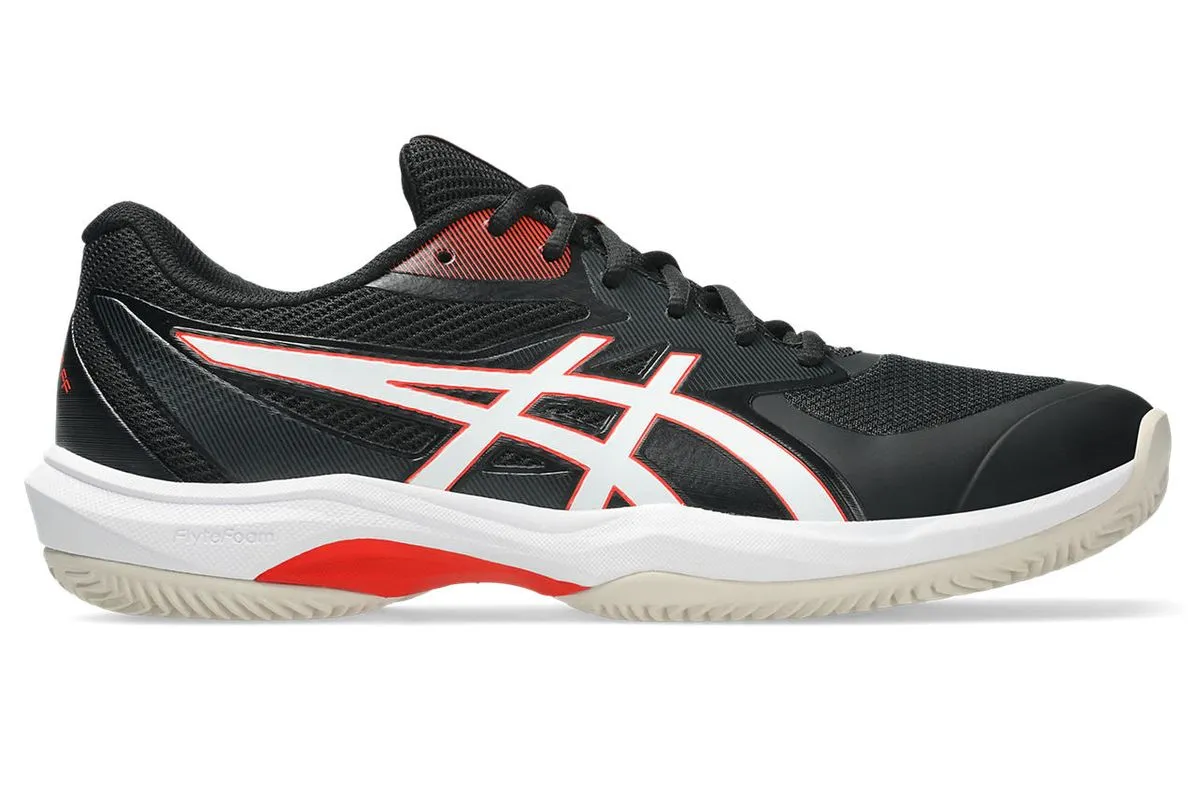 Asics Game FF Clay/OC - black/cherry tomato