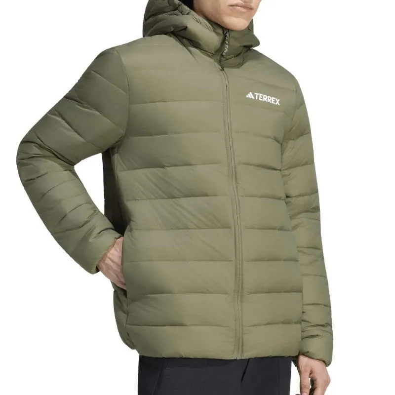 Adidas Terrex Multi Essentials Climawarm Light Down Hooded - green