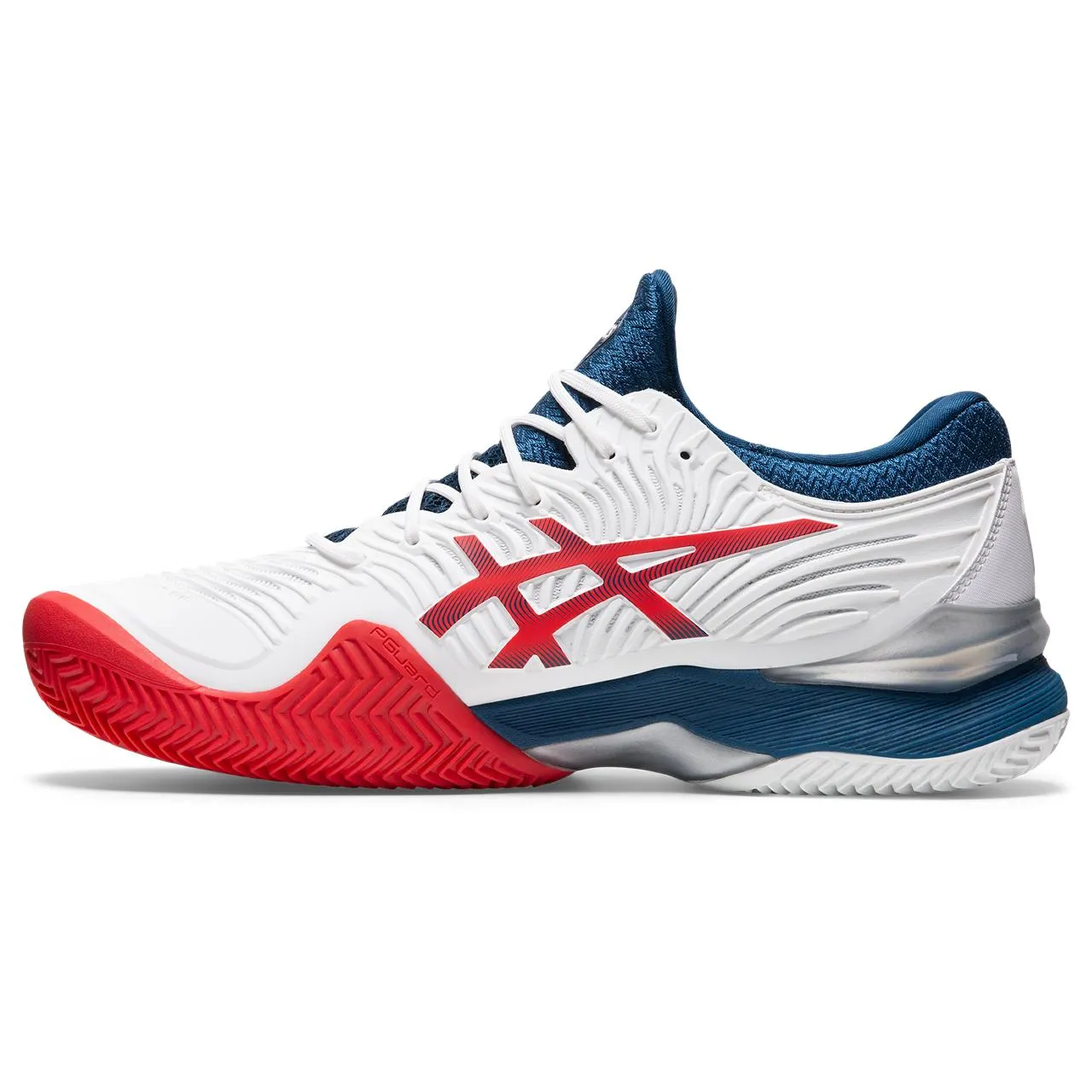 Asics Court FF 2 Clay - white/mako blue