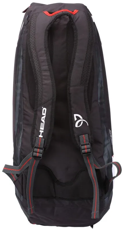 Head Novak Djokovic 6R Combi - black/white