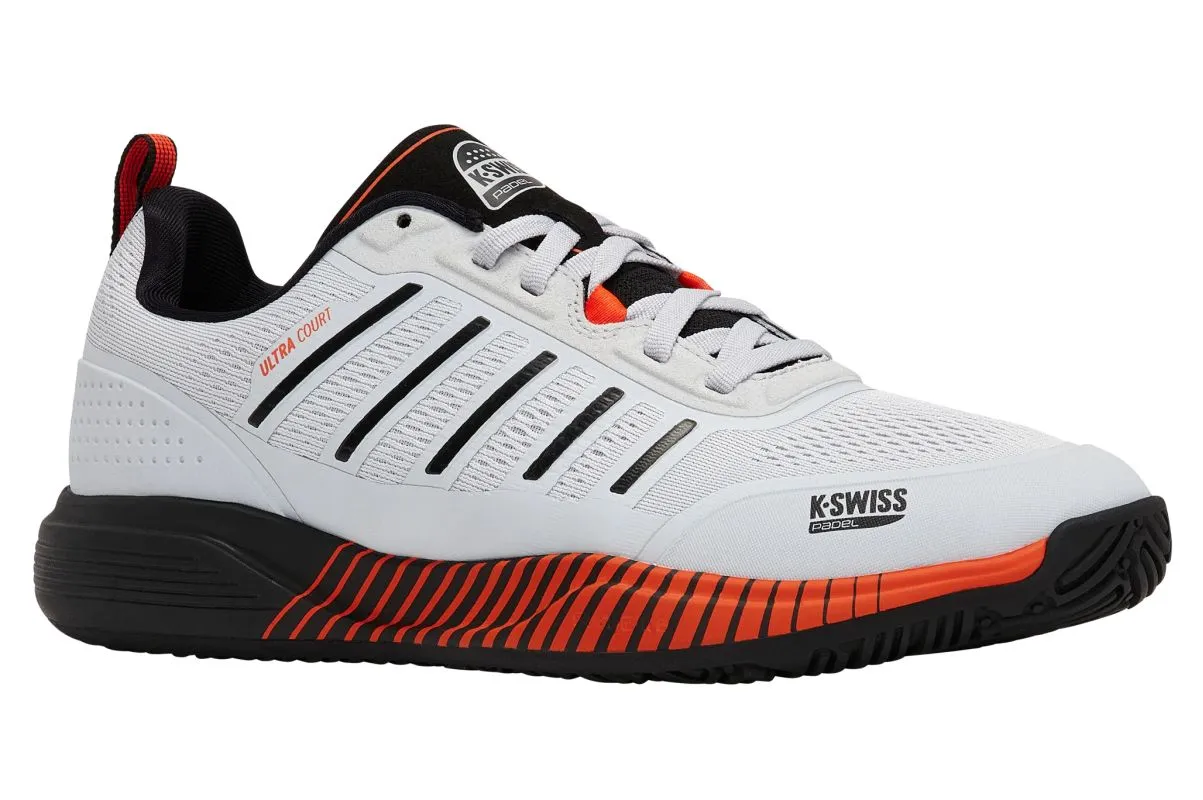 K-Swiss Ultra Court Padel - micro chip/black/neon lava K-Swiss Ultra Court Padel - micro chip/black/neon lava