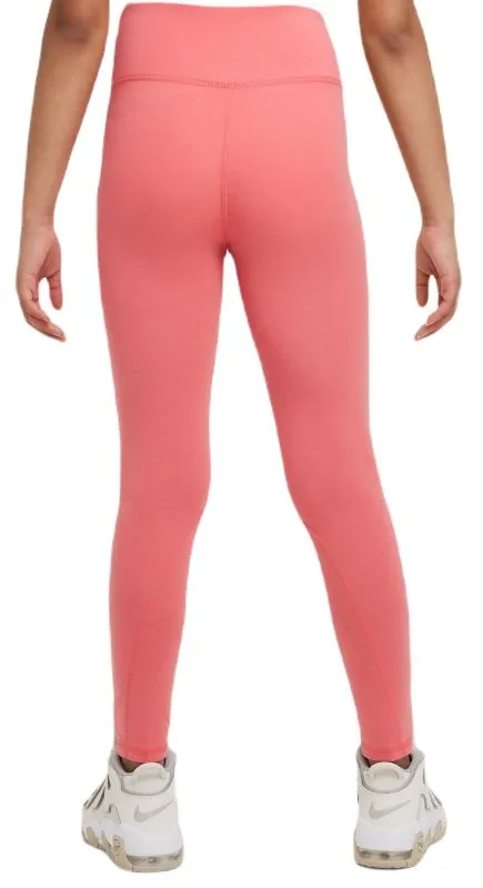 Nike Kids Sportswear Favorites High-Waist - sea coral/white