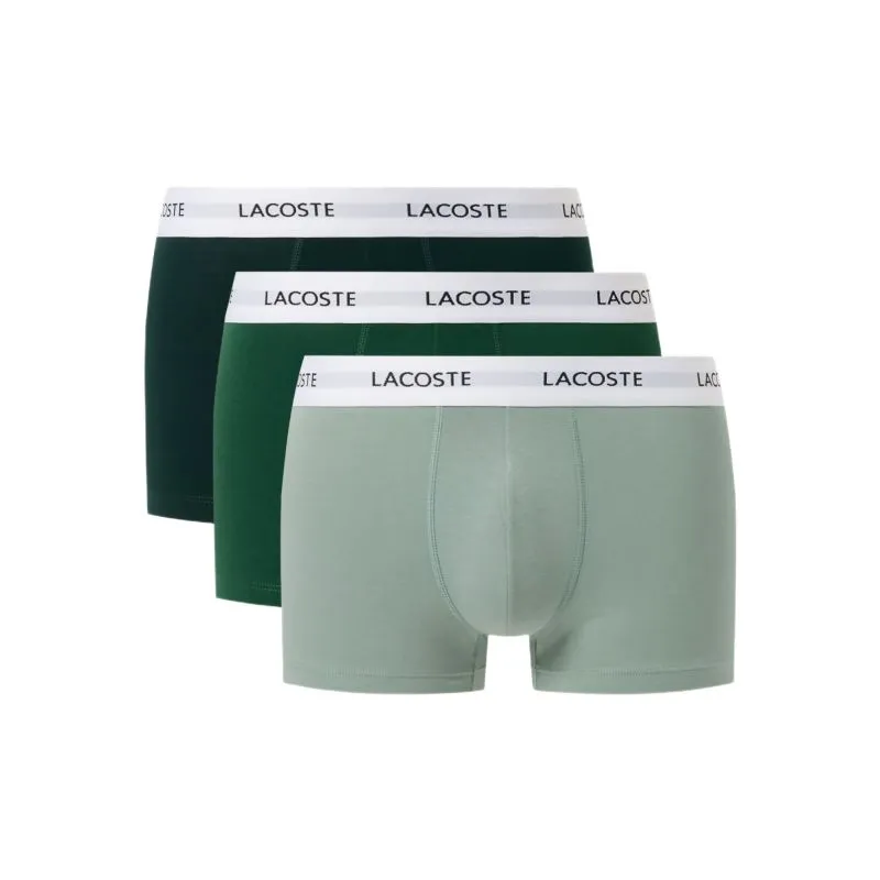 Lacoste Stretch Cotton Short 3P - green