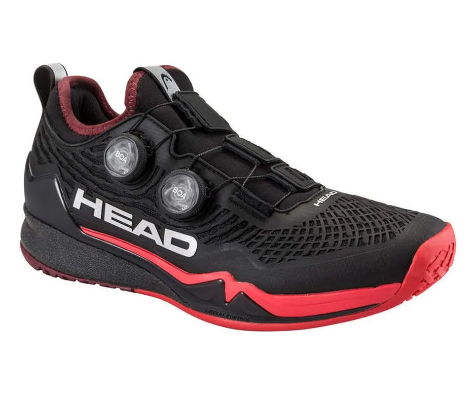 Head Endure Pro Boa - black/red Head Endure Pro Boa - black/red