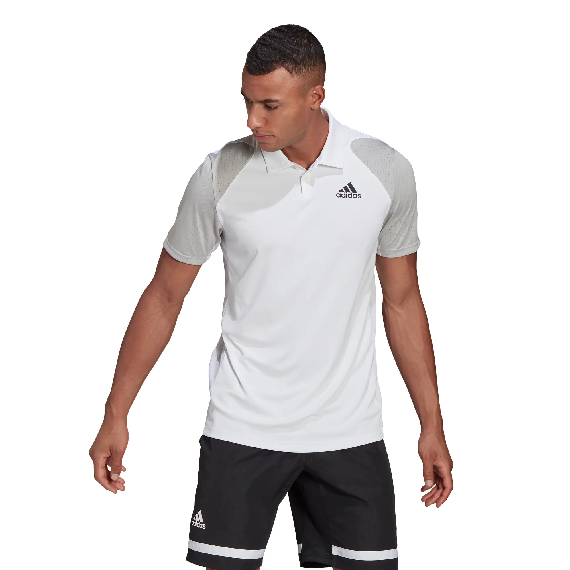 adidas-club-polo-m-white-grey-two-black-6 Adidas Club Polo M - white/grey two/black