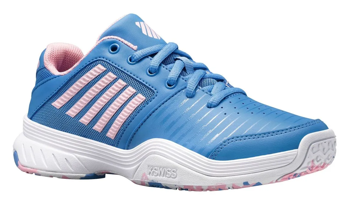 GkxOzVc8 K-Swiss Court Express Omni - silver lake blue/white/orchid pink