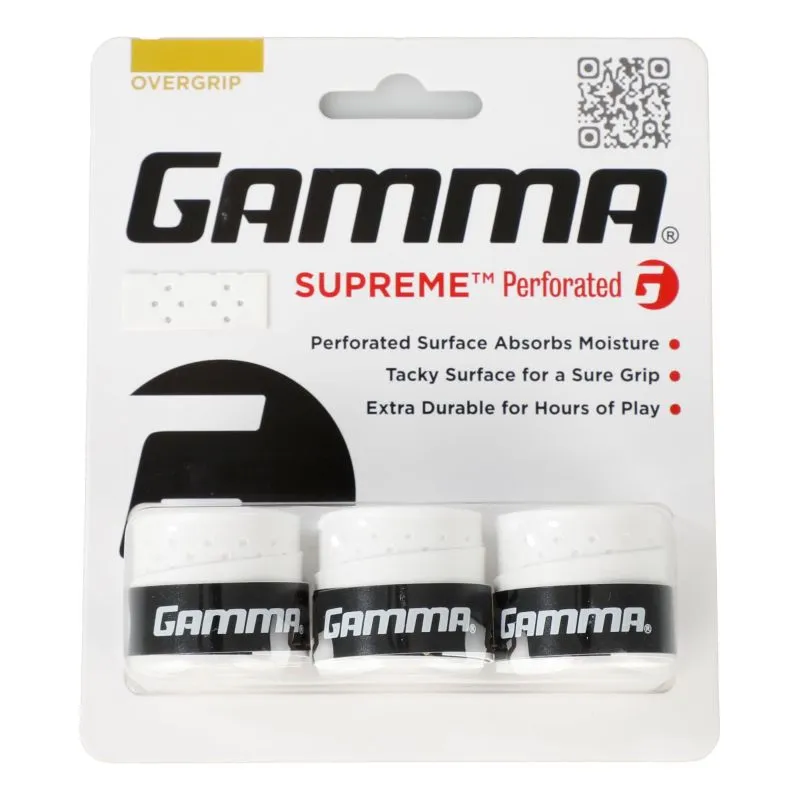 Gamma Supreme Perforated 3P - white