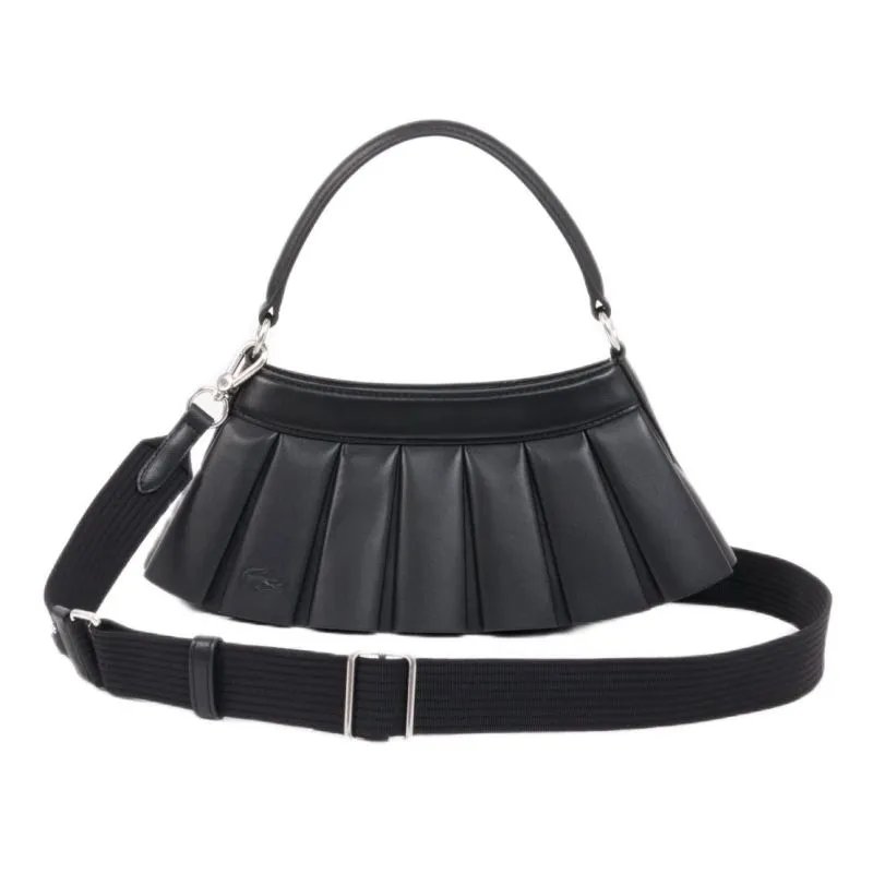 Lacoste H Lenglen Leather Purse - black