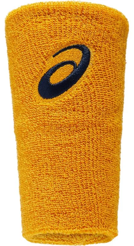Asics Wrist Band Wide - tiger yellow Asics Wrist Band Wide - tiger yellow