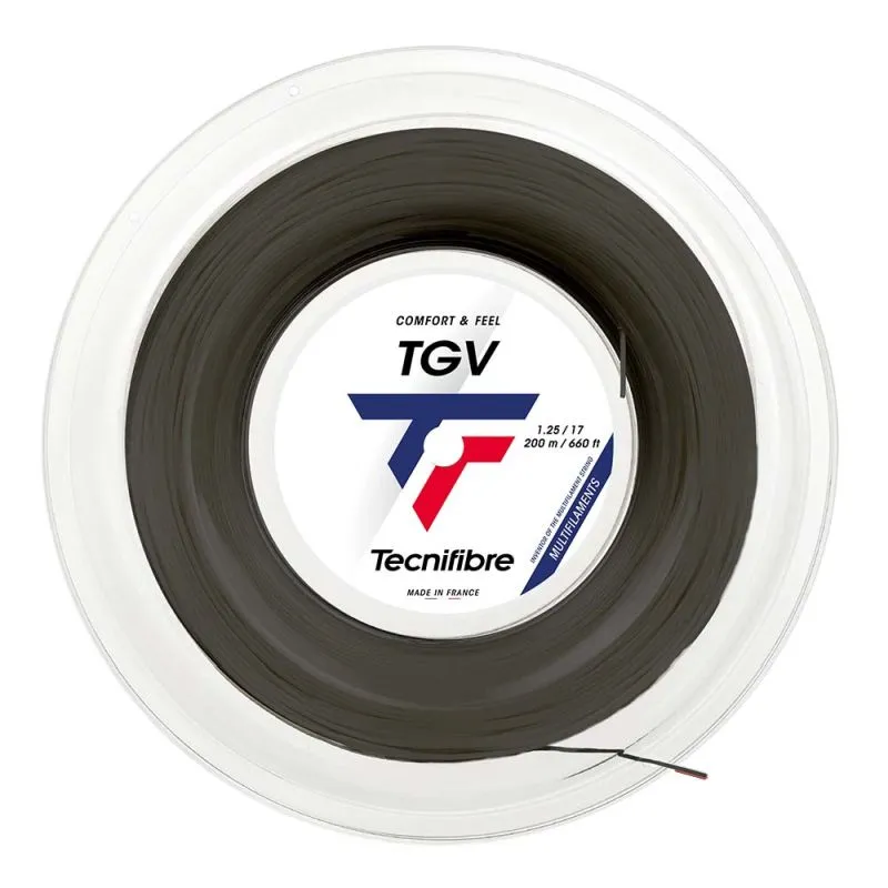 Tecnifibre TGV (200 m) - black Tecnifibre TGV (200 m) - black