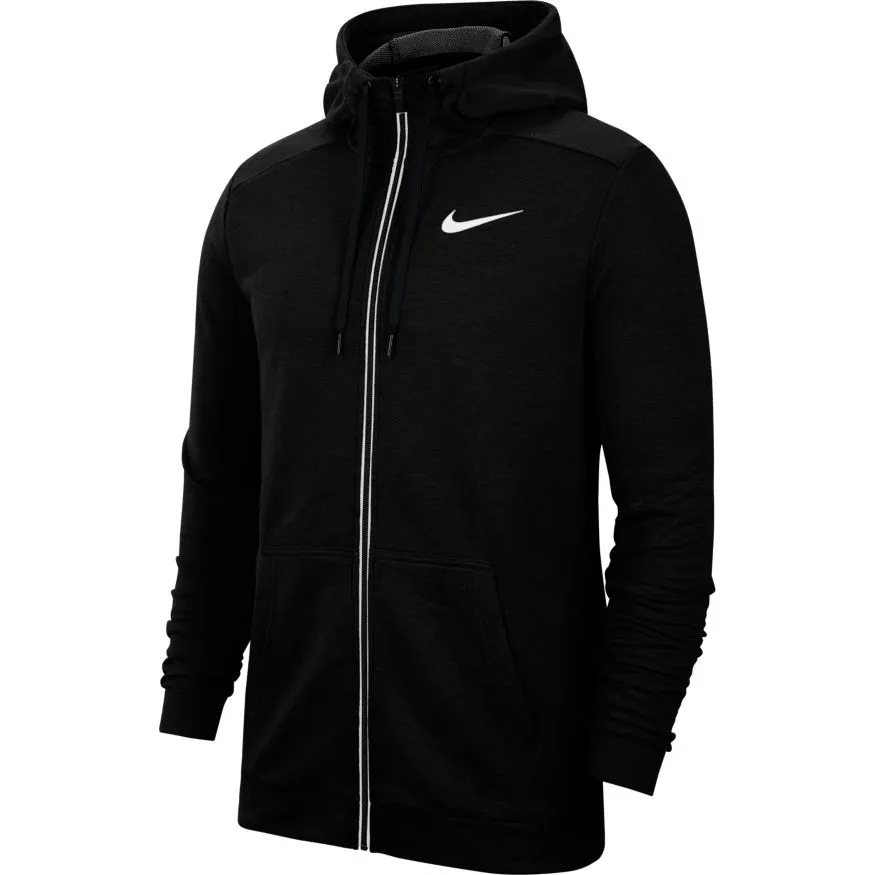 Nike Dry Hoodie FZ Fleece - black/white