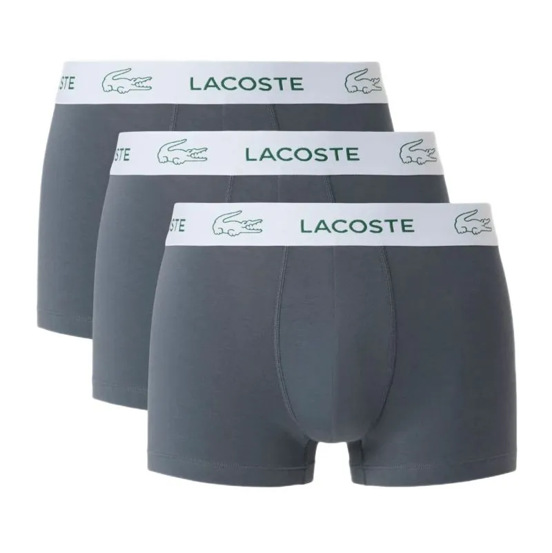 Lacoste Stretch Cotton 3P - grey/flagstone