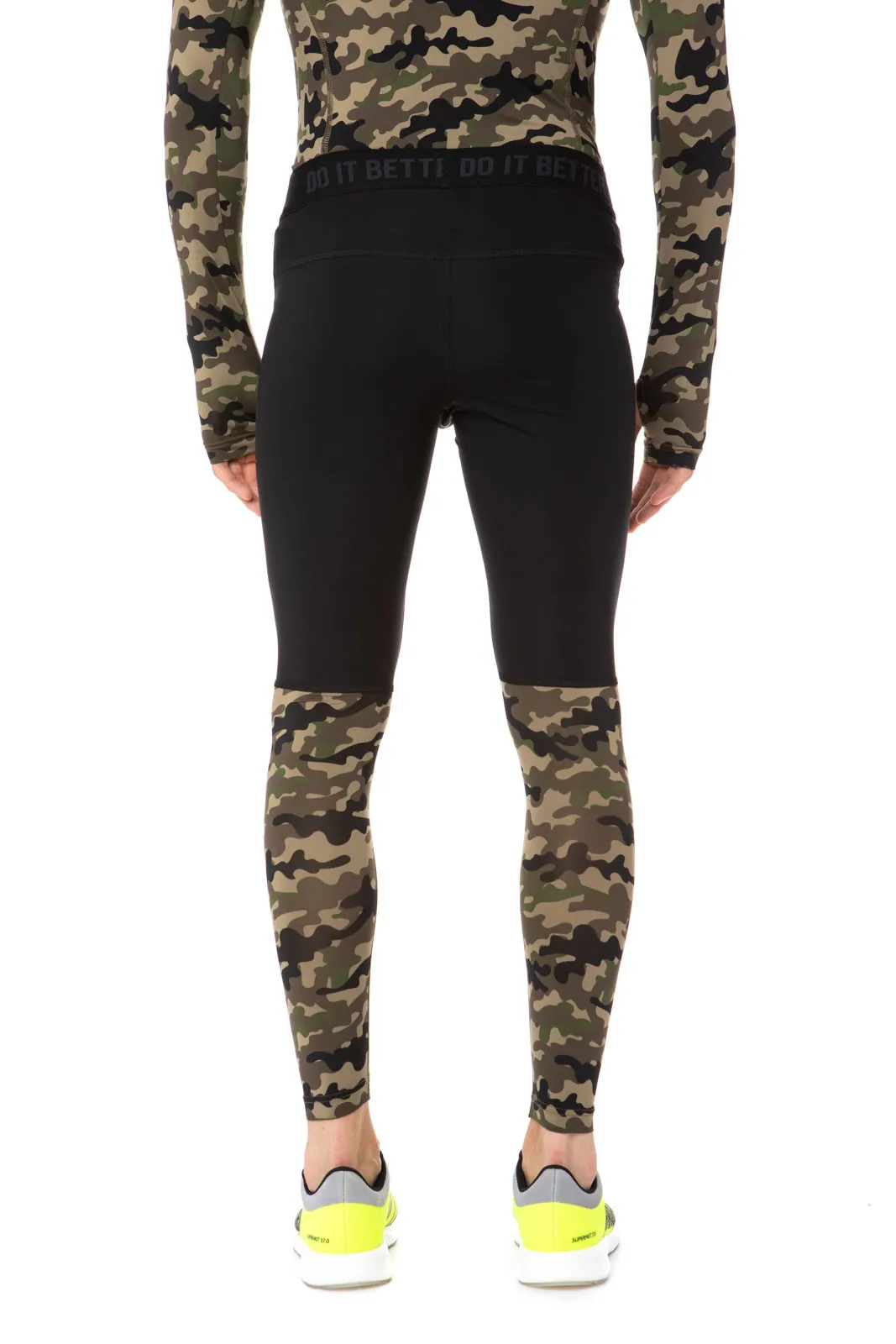 Hydrogen Printed Leggings Man - camouflage