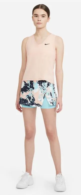 Nike Court Victory Printed Tennis Skirt W - copa/off noir