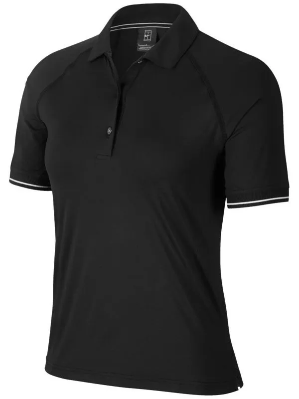 nike-court-essential-polo-w-black-white-1 Nike Court Essential Polo W - black/white