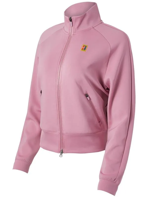 Nike Court Heritage Jacket FZ W - elemental pink/white Nike Court Heritage Jacket FZ W - elemental pink/white