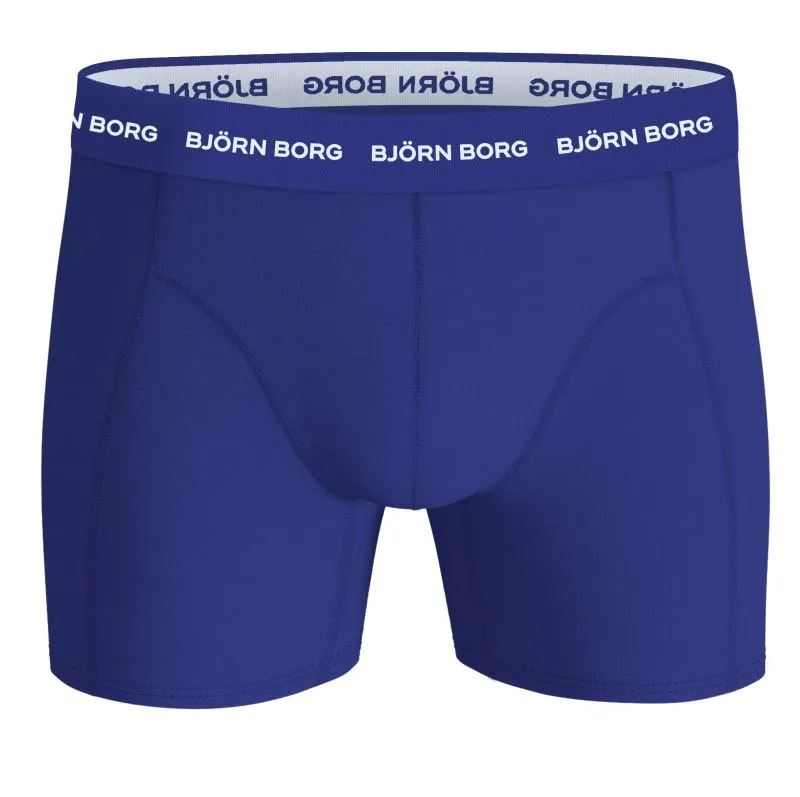 Björn Borg Cotton Stretch 3P - blue/print/black