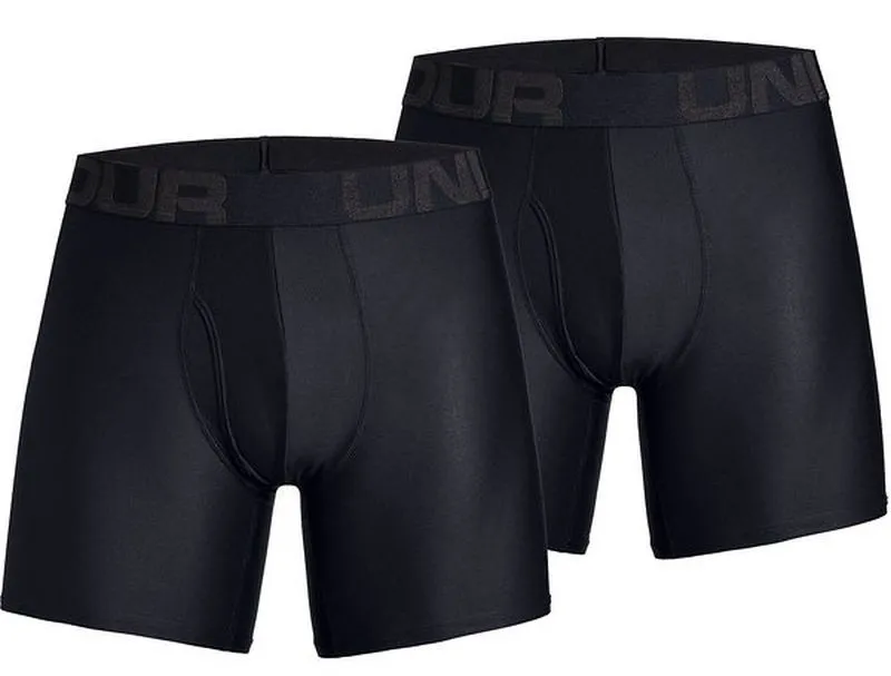 Under Armour Tech 6in 2 Pack - black