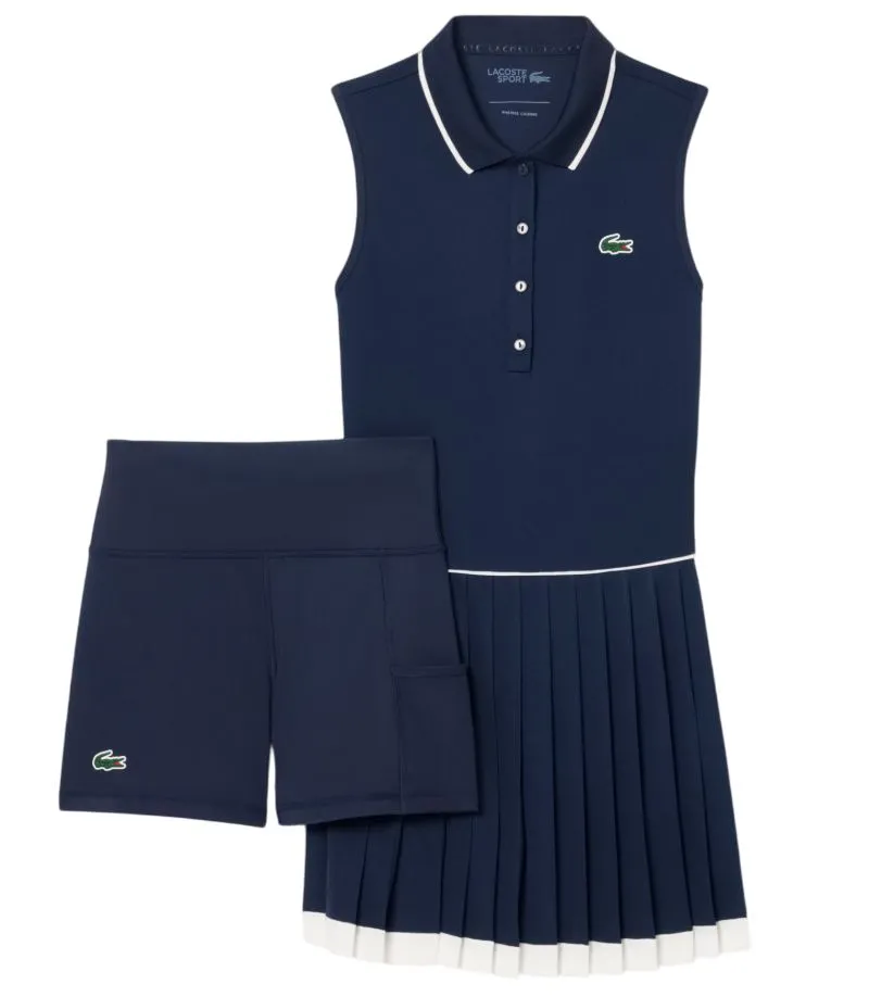 Lacoste Ultra Dry Tennis Heritage - blue navy/white Lacoste Ultra Dry Tennis Heritage - blue navy/white