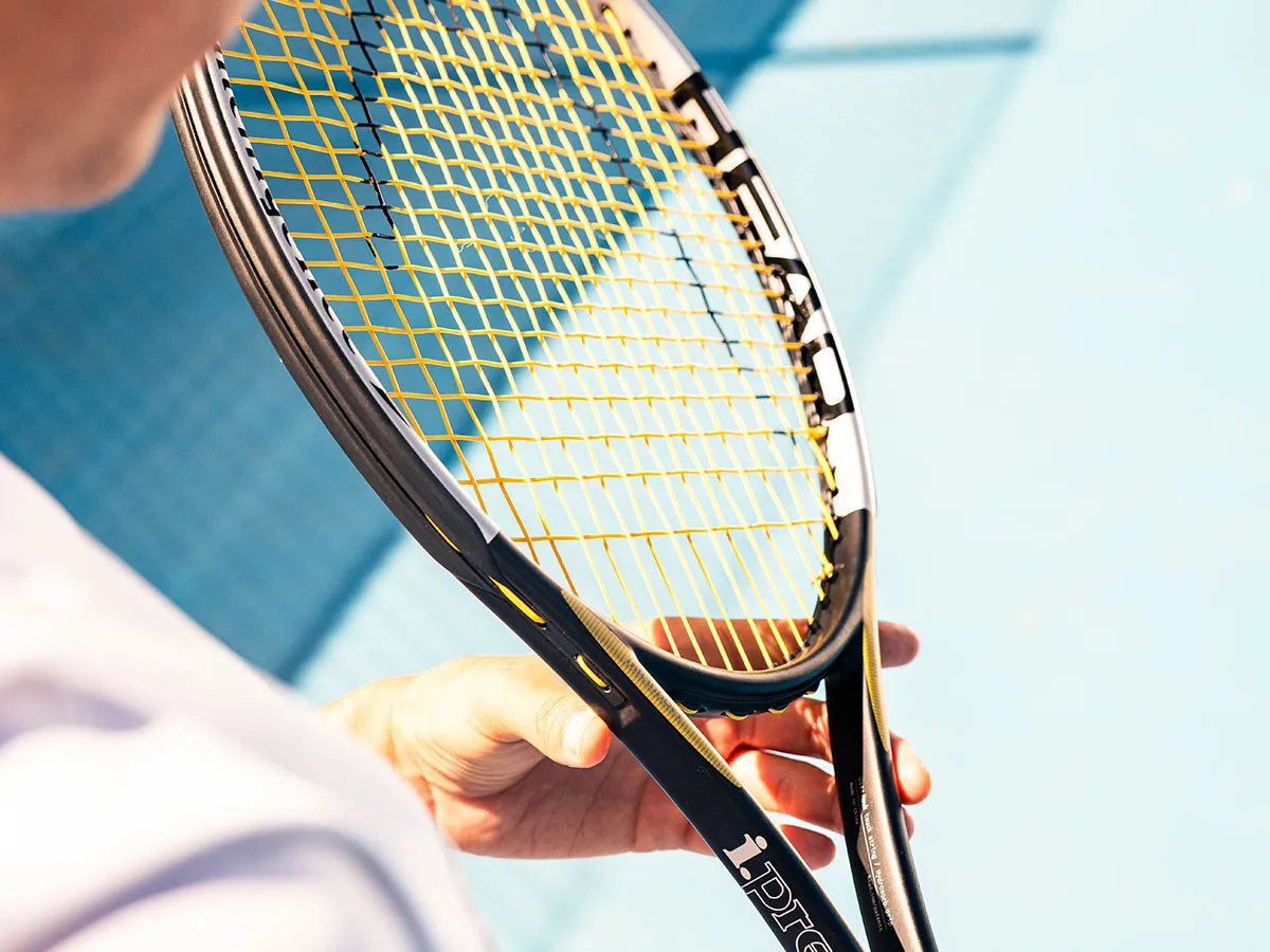 Detail des HEAD iPrestige MP 2.0 Tennisschlägers
