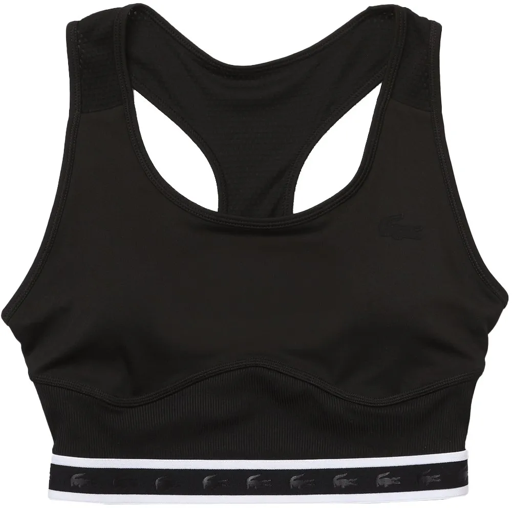 Lacoste SPORT Women's Racer Back Sports - black