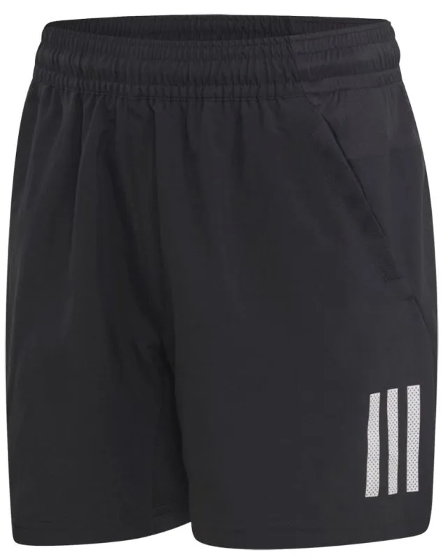 Adidas Boys Club 3 Stripes Short - black/white