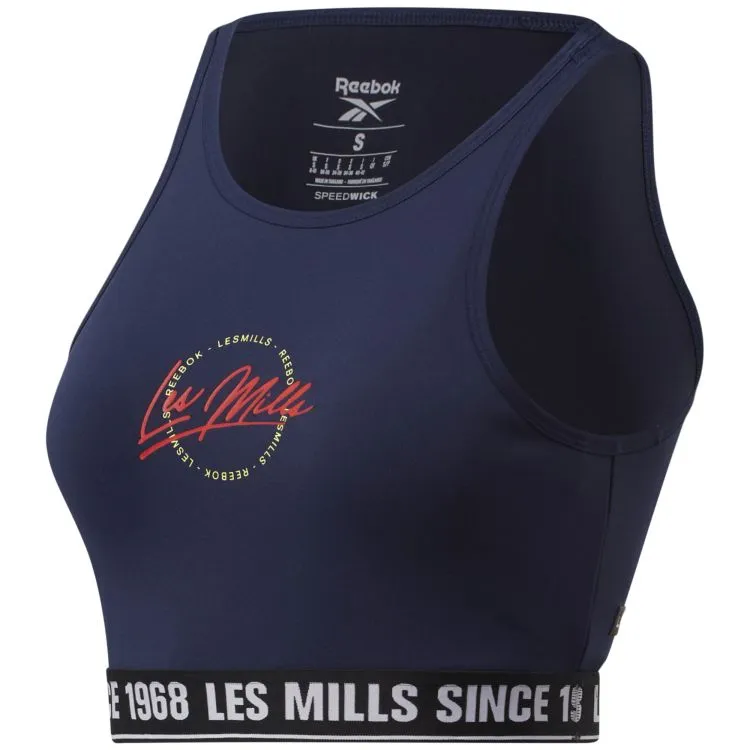 Reebok Les Mills Beyond The Sweat Crop W - vector navy