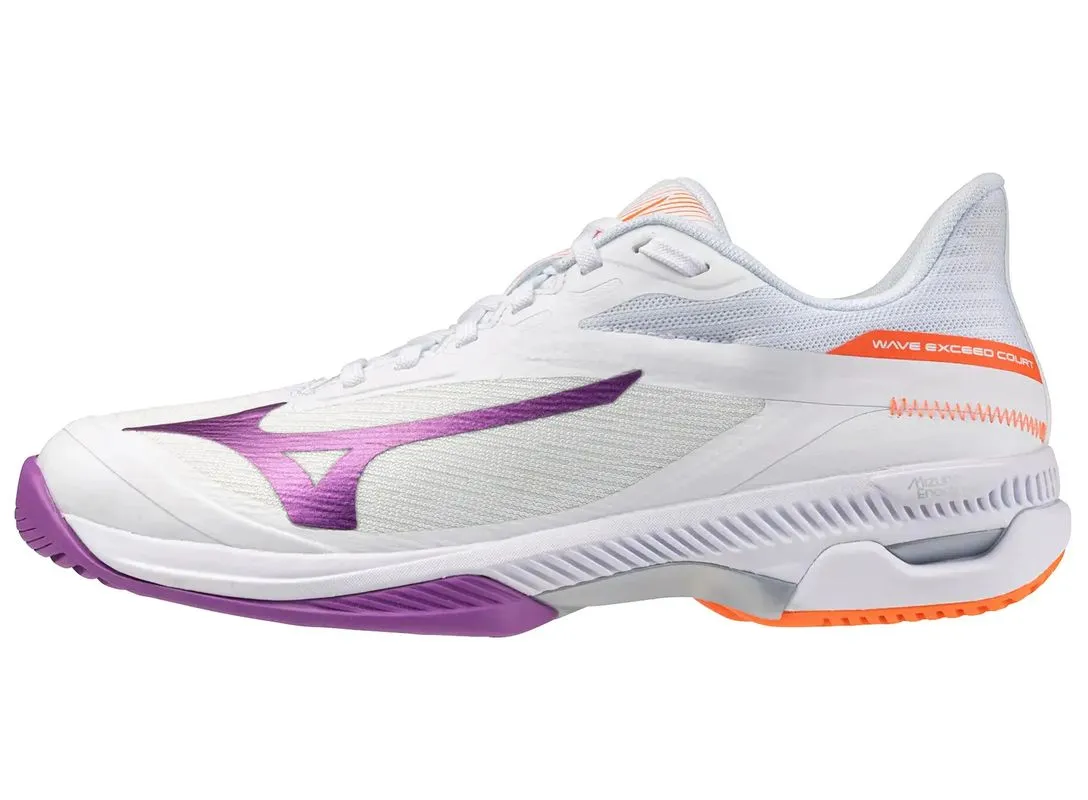 Mizuno Wave Exceed Court AC - white/dahlia/lava orange Mizuno Wave Exceed Court AC - white/dahlia/lava orange