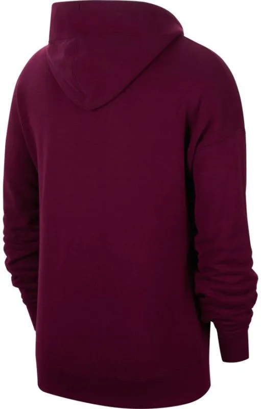 Nike Court Fleece Hoodie Heritage - bordeaux