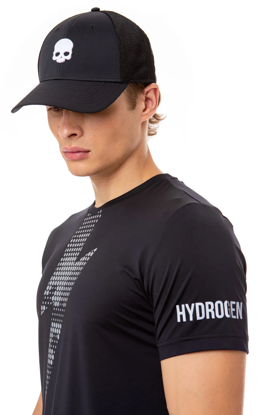 Hydrogen Tech Thunderbolt Tee - black/reflex