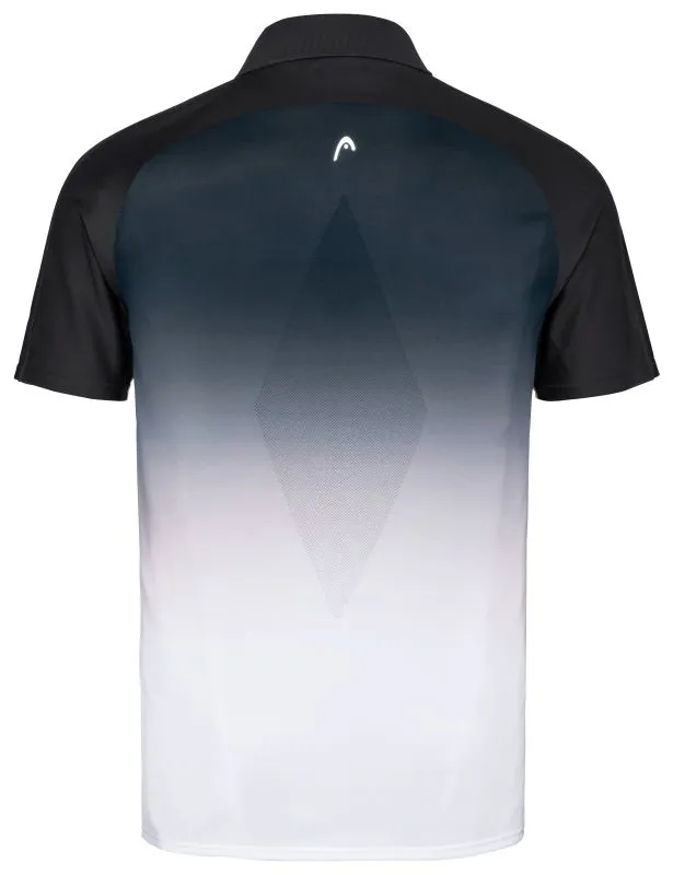 head-performance-polo-shirt-m-black-white-2 Head Performance Polo Shirt M - black/white
