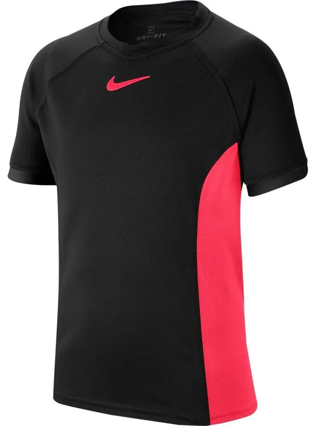 nike-court-dry-top-ss-b-black-laser-crimson-black-laser-crimson-1 Nike Court Dry Top SS B - black/laser crimson/black/laser crimson