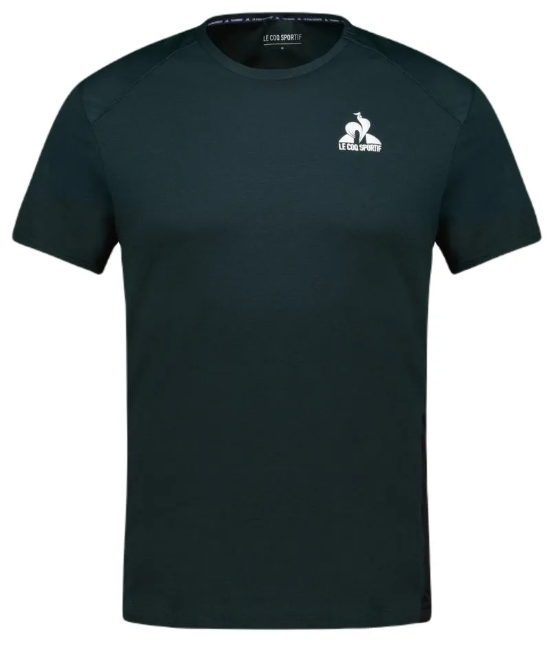 Le Coq Sportif Training Short Sleeve N°1 - scarab/black