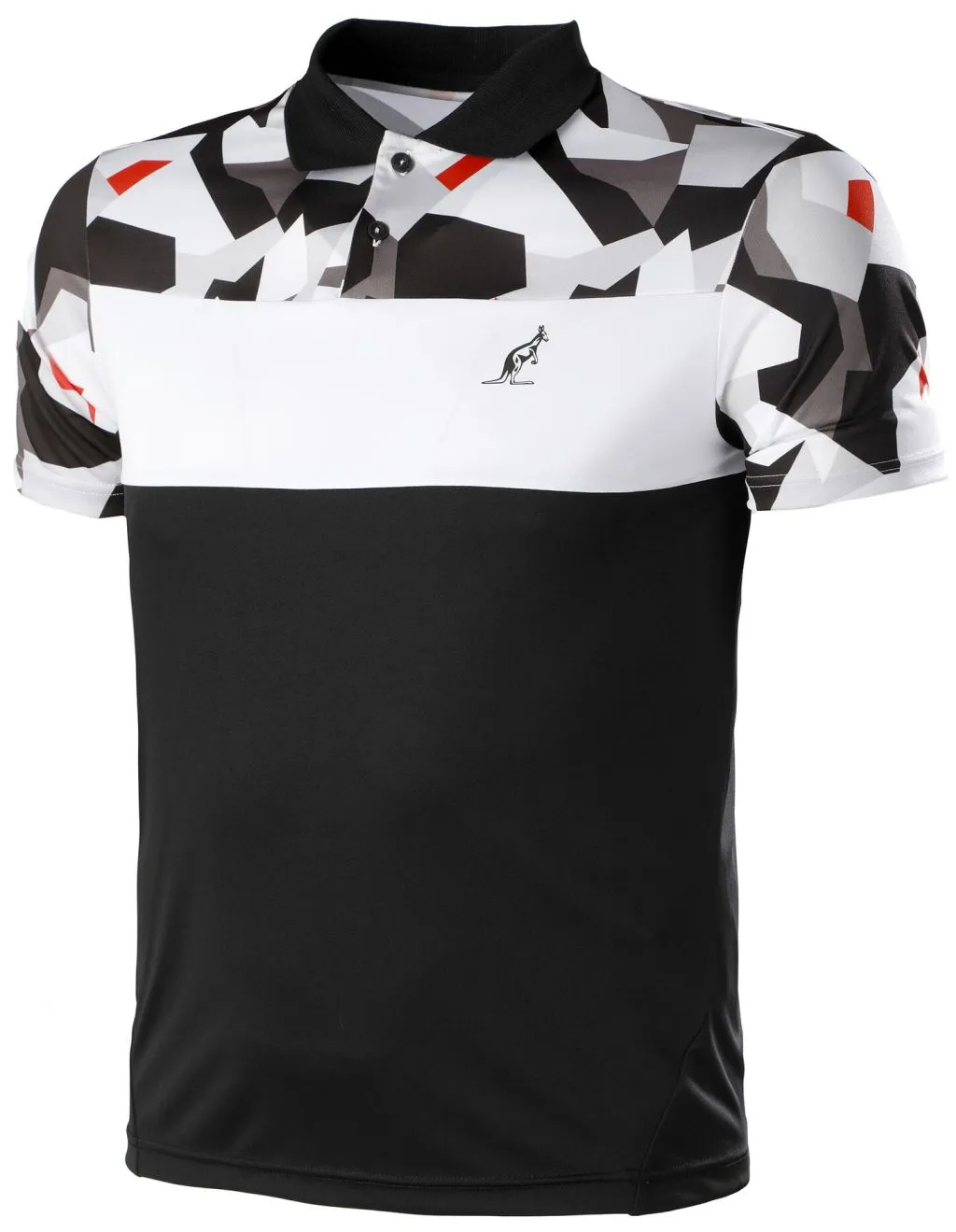 Australian Polo Ace Camo Print - nero Australian Polo Ace Camo Print - nero