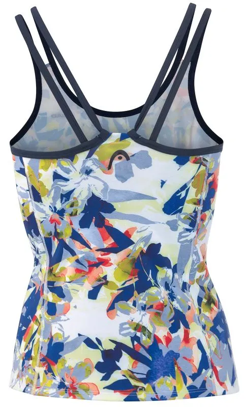 Head Vision Graphic Strap Tank W - blue/yellow