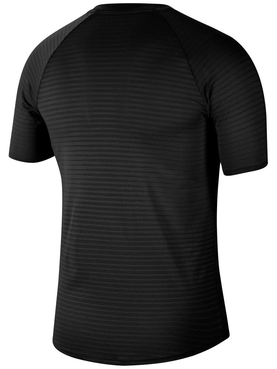 Nike Court Rafa Aeroreact Top SS Slam - black/volt